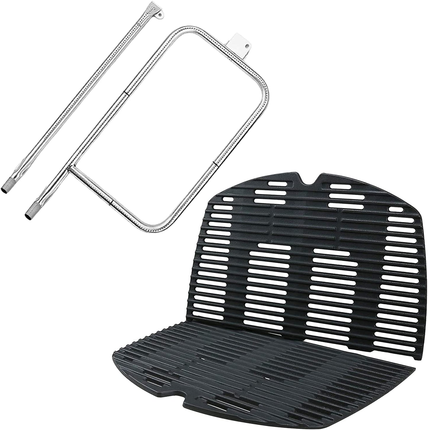 65032 Burner Tube 7646 Cooking Grates for Weber Q300 Q320 Q3000 Q3200 Gas Grills