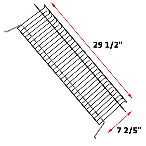 Grill Warming Rack for Charbroil 463436215, 463436214, 463436213, 467300115, 463234413, Thermos 466360113, Porcelain Warming Grates for Charbroil G458-0007-W1, 29 Inch