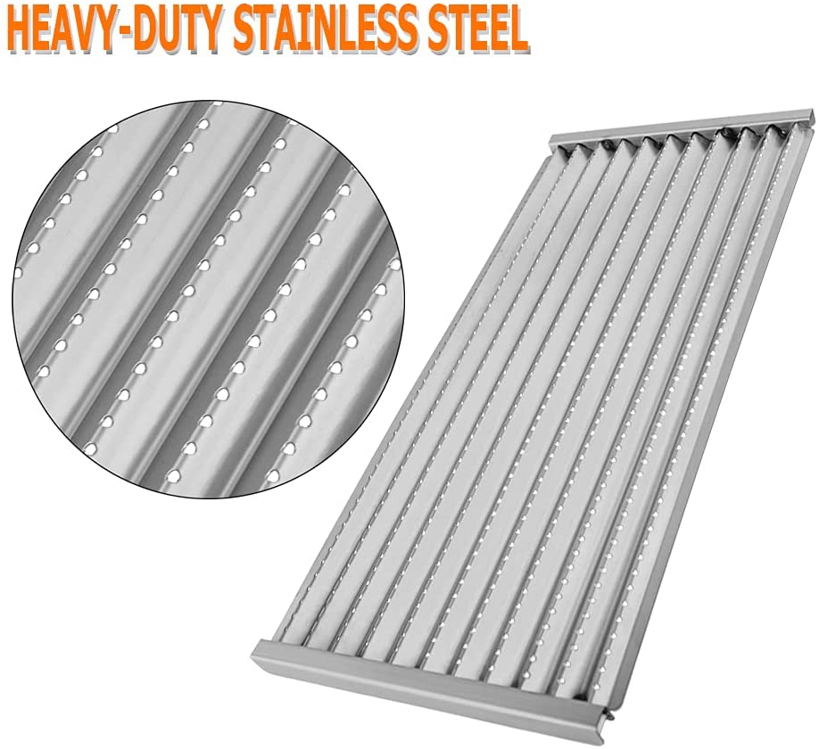 BBQ Future 2 Pack Cast Iron Grill Grate and Stainless Steel Emitter Kit
