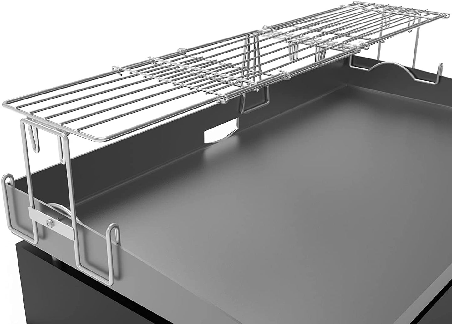 MixRBBQ Griddle Warming Rack, Adjustable Grill Grate