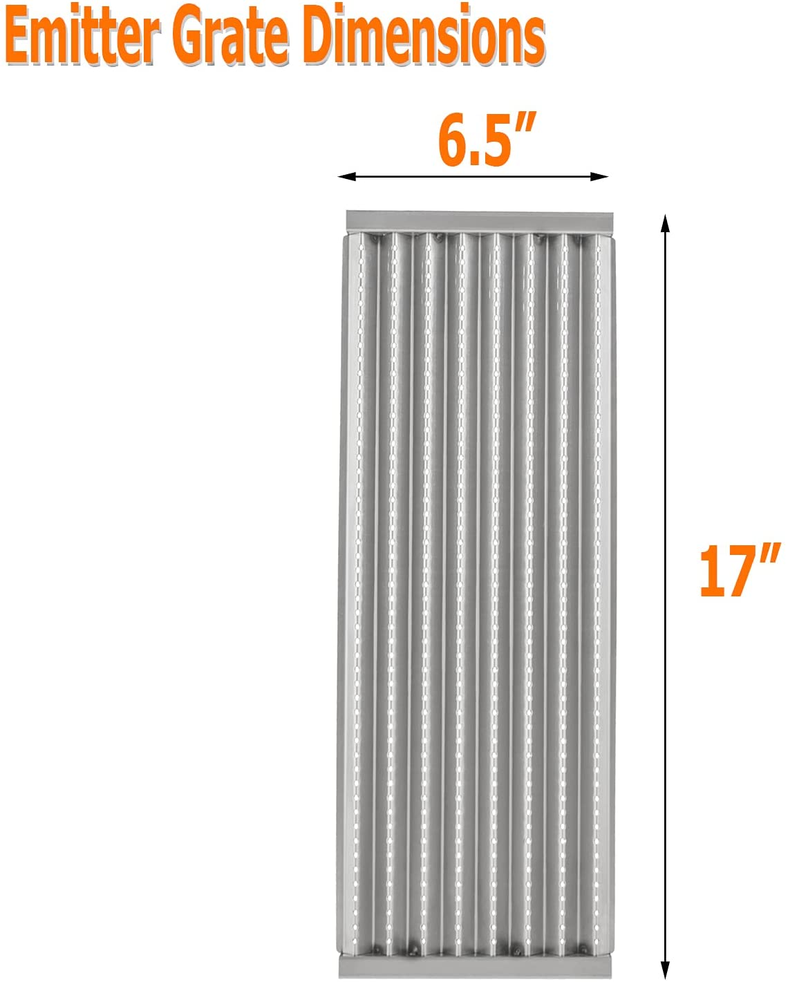 BBQ Future 3 Pack Grill Grate and Emitter Replacement Parts