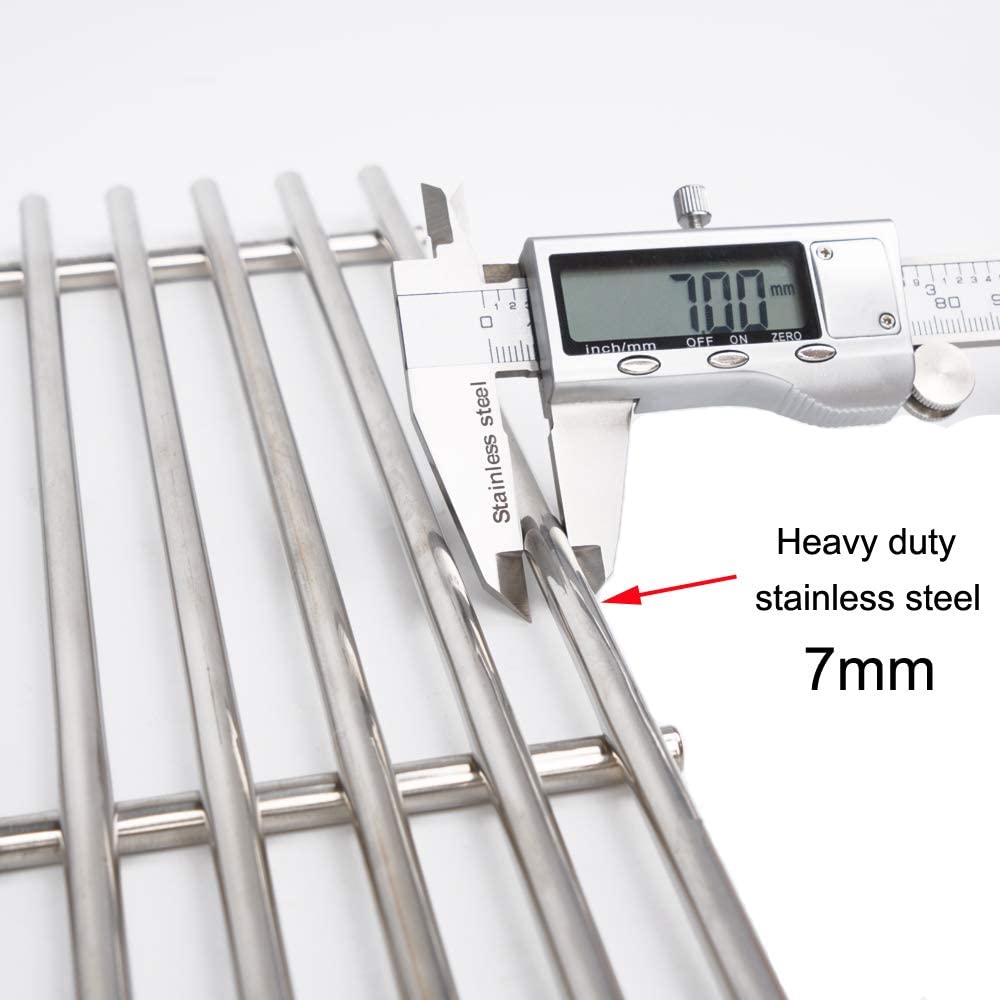 Votenli S6876C (3-Pack) Stainless Steel Cooking Grid Grates Replacement