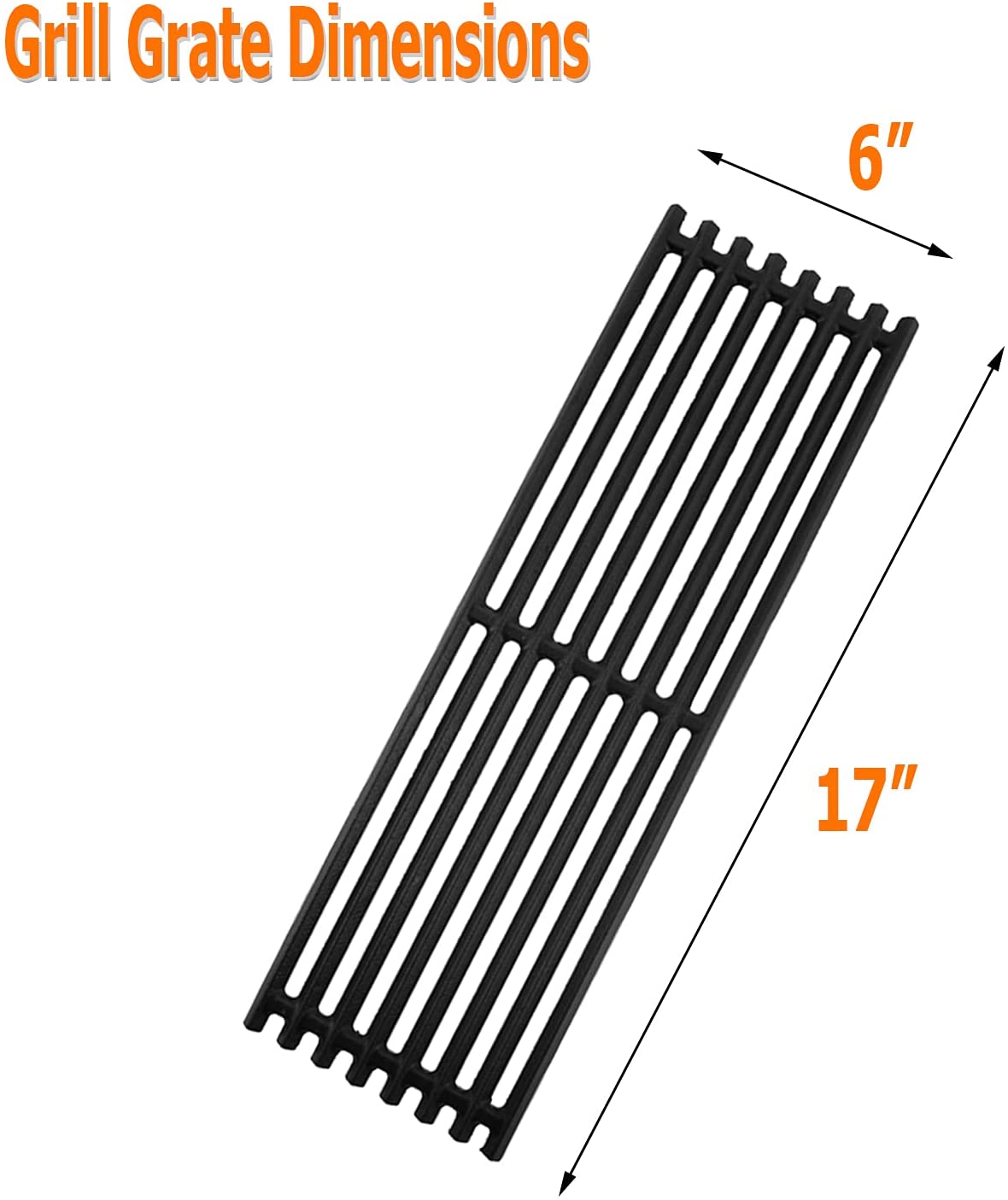 BBQ Future 3 Pack Grill Grate and Emitter Replacement Parts