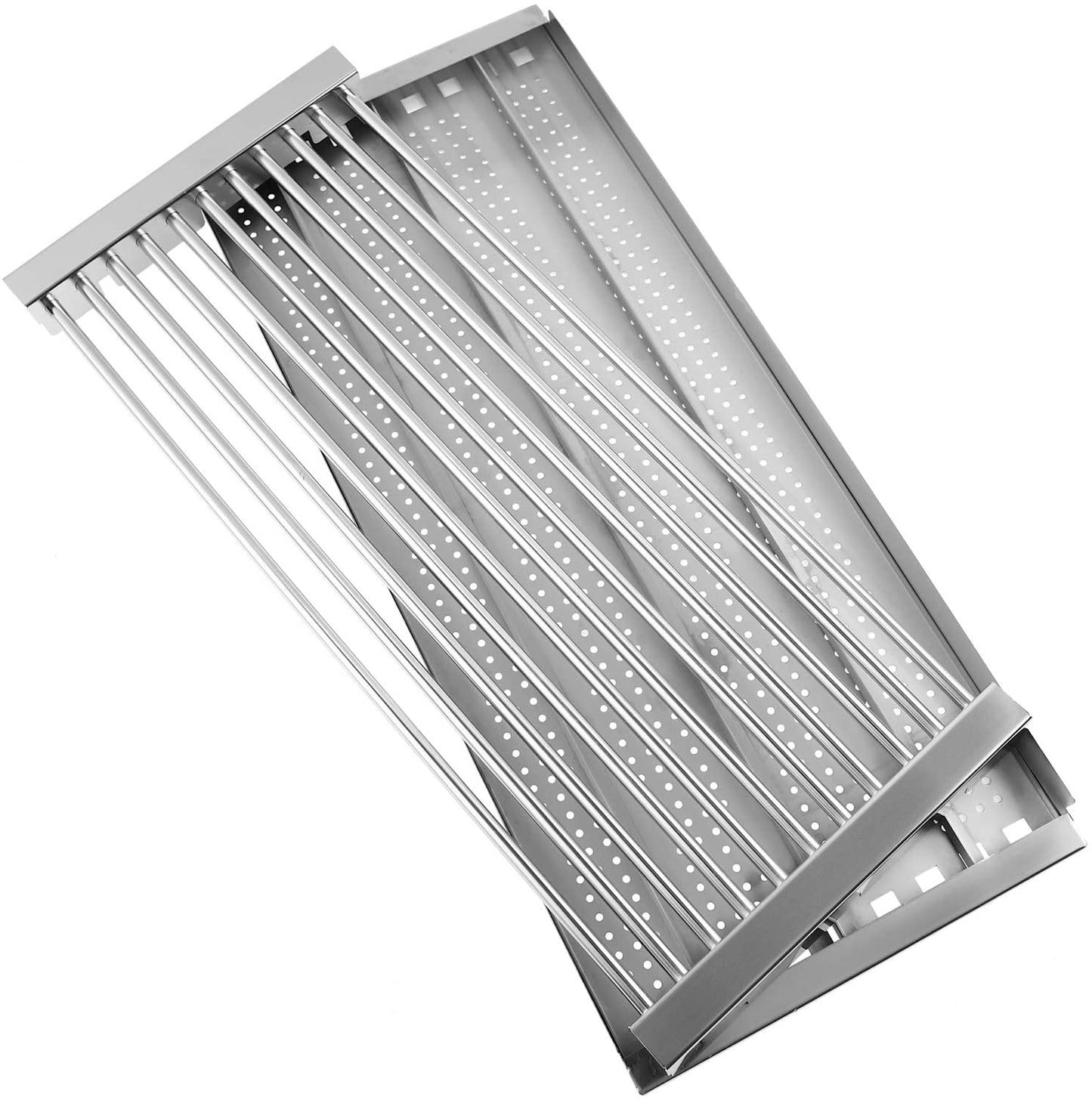 BBQration 3-Pack Stamped Stainless Steel Cooking Grid Replacement Emitter Set