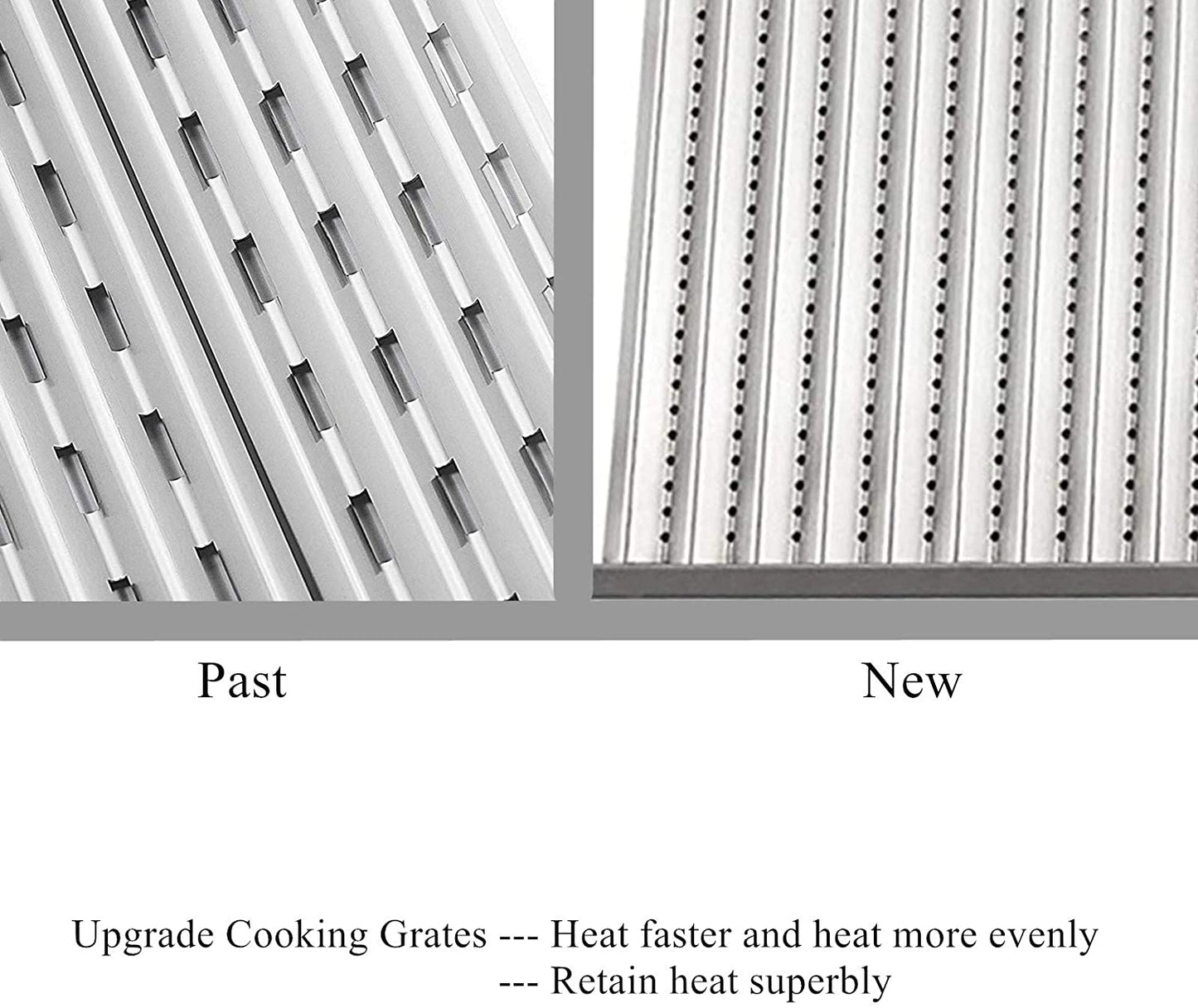 SafBbcue 3 Pack Stainless Steel Cooking Grid