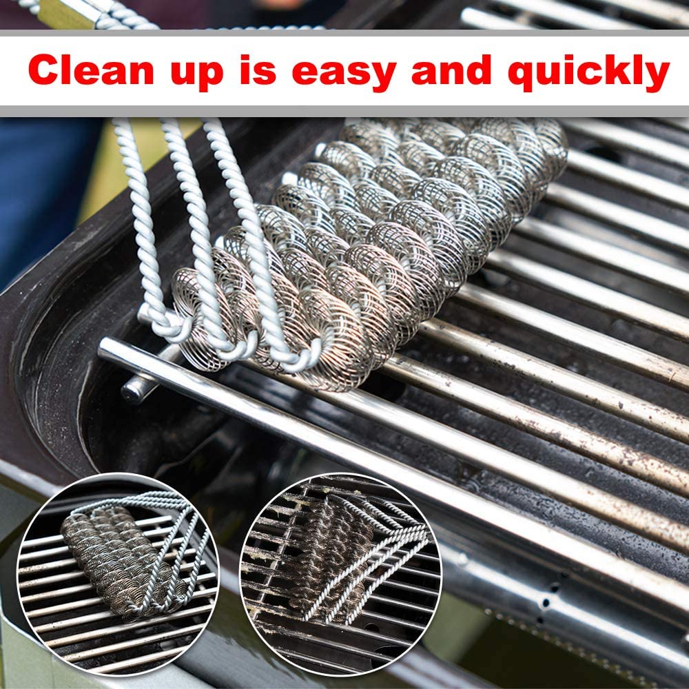 Votenli S6876C (3-Pack) Stainless Steel Cooking Grid Grates Replacement