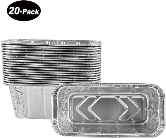 MixRBBQ BBQ Drip Pans Replacement - 20 Pack