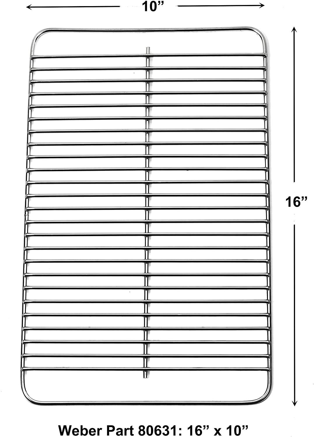 DELSbbq 80631 Stainless Steel Cooking Grate