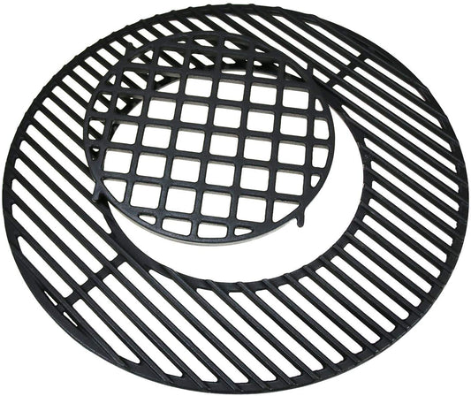 8835 Gourmet BBQ System Cooking Grate for 22.5 Weber Kettle Grill 22 1/2 Inch One-Touch Bar-B-Kettle Master-Touch Performer