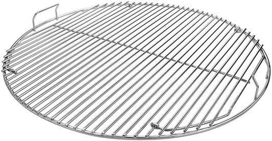 Hinged Cooking Grate for Weber 22.5 Inch One-Touch Silver Bar-B-Kettle Master-Touch, Performer and Other 22.5 Inch Charcoal Grill 21.5 Inch Dia Gourmet BBQ System Grate for Weber 7436 Grate