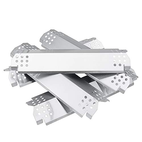 Heat Plates for Home Depot Nexgrill 720-0830H, 5 Burner 720-0888, 720-0896, 720-0888N, 720-0882A, 720-0882S 6 Burner 720-0896B, 720-0898 Gas Grill, Stainless Steel, Replacement Parts, 5 Pack