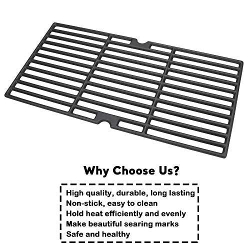 18 Inch Grill Cooking Grates for Charbroil Performance 463377017, 463347017, 463376018P2, 463376117, 463377117, 463673617 4 Burner 475 Cart Liquid Propane Gas Grill, 5 Burner 463347519