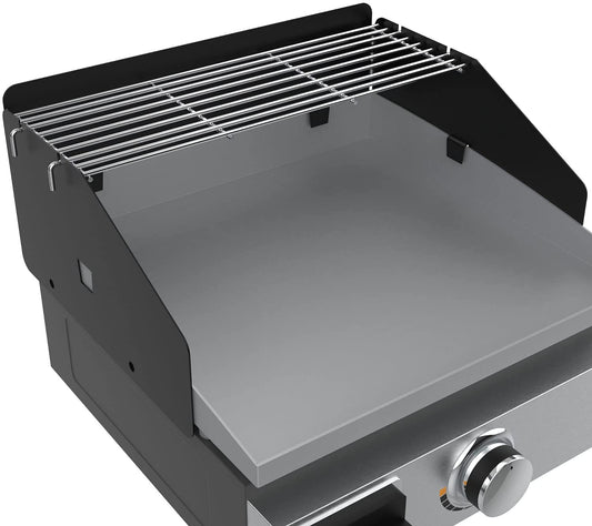 MixRBBQ Wind Screen and Griddle Warming Rack Set