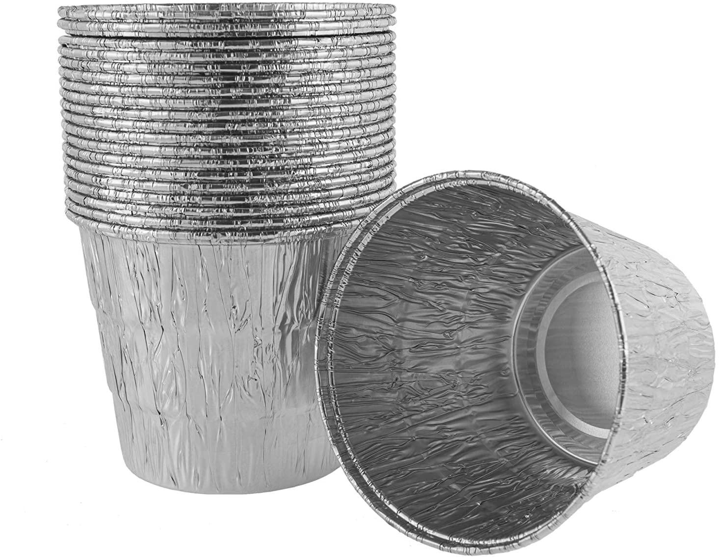 Grill Parts Drip Grease Bucket & 10-Pack Disposable Foil Liners for  Traeger,Pit Boss,Rec Tec Wood Pellet Grills & Smokers